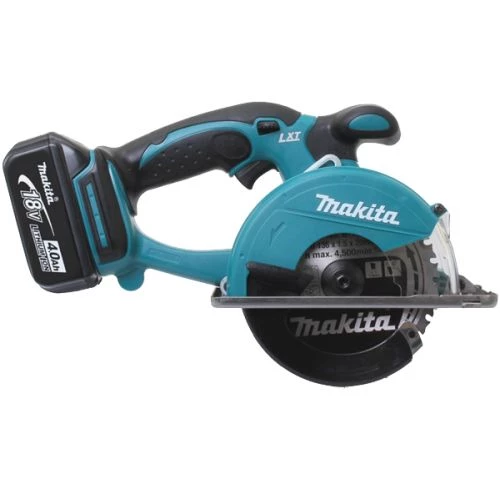 Scie circulaire à métaux 18V Makita DCS550RMJ + 2 batteries 4 Ah + chargeur + Makpac 3 – Image 4