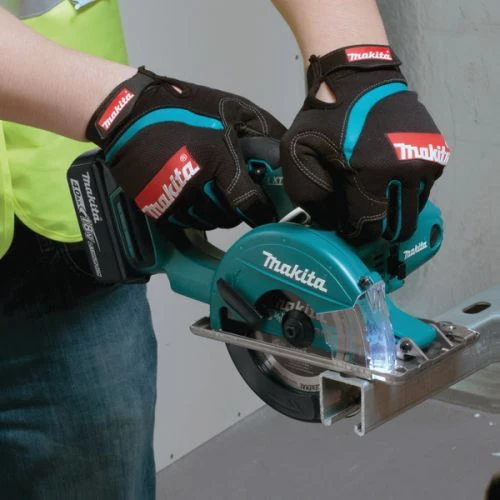 Scie circulaire à métaux 18V Makita DCS550RMJ + 2 batteries 4 Ah + chargeur + Makpac 3 – Image 6