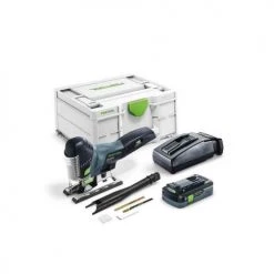 Scie sauteuse 18V Festool CARVEX PSC 420 HPC 4 EBI-Plus + batterie 4 Ah + chargeur TCL 6 + Systainer 3 - 576525