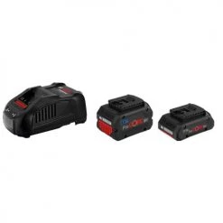 Pack de 2 batteries ProCore Bosch 18 V 4.0/8.0 Ah + chargeur GAL 1880 CV Professional