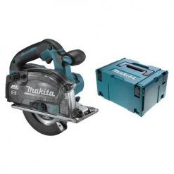 Scie circulaire à métaux 18V Makita DCS553ZJ (sans batterie ni chargeur) + coffret Makpac 3
