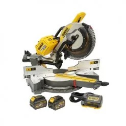 Scie à onglet 54V Dewalt HS780T2A-QW XR Flexvolt + 2 batteries 6 Ah + chargeur