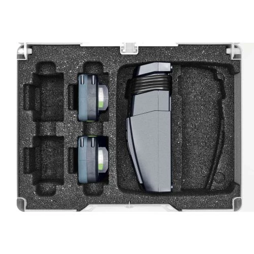 Set énergie Festool SYS3 ENG 18V 2x4,0/TCL6 (2 batteries 4 Ah + chargeur) 18 V + coffret SYSTAINER 3 – Image 2