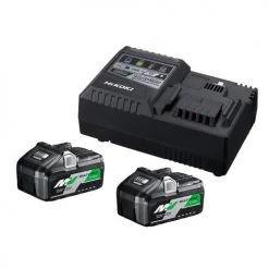 Booster pack 2 batteries Multi-Volt Hikoki 18 - 36 V / 8 - 4 Ah + chargeur UC18YSL3 - UC18YSL3WFZ