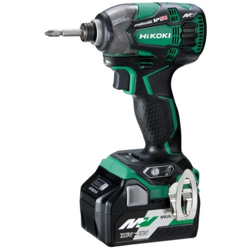 Visseuse à choc sans-fil Hikoki WH36DBWRZ 36 V + 2 batteries 2,5 Ah + coffret HSC II – Image 6