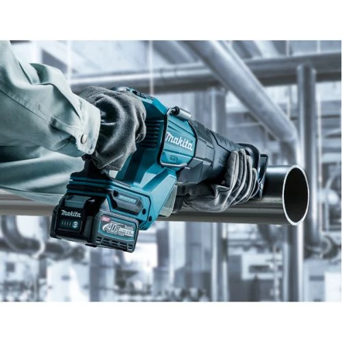 Scie récirpo 40V Makita JR001GD201 + 2 batteries 2.5 Ah XGT + chargeur + coffret – Image 5