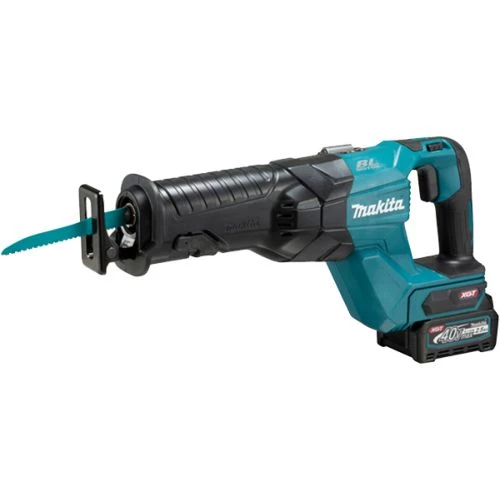 Scie récirpo 40V Makita JR001GD201 + 2 batteries 2.5 Ah XGT + chargeur + coffret – Image 6