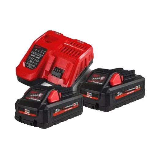 Pack de batterie Milwaukee M18 HNRG HIGH OUTPUT™ 18 V + chargeur M12-18 FC