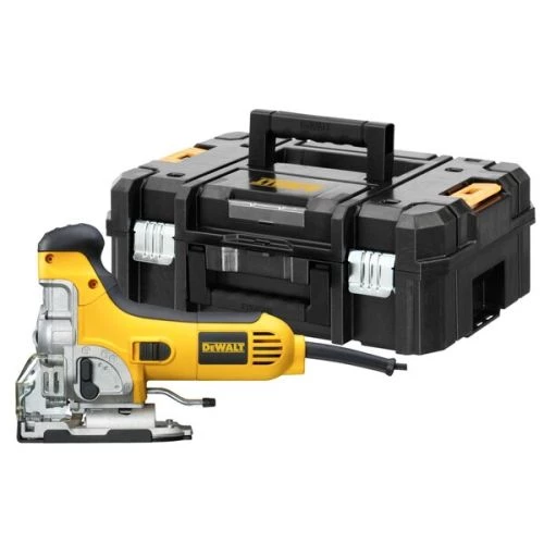 Scie sauteuse 701W Dewalt DW333KT-QS à prise par le corps + coffret Tstak