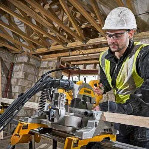 Scie à onglets radiale 1800W Dewalt DWS777-QS avec système XPS – Image 2