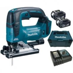 Scie sauteuse 18V Makita DJV182RTJ + 2 batteries 5 Ah + chargeur + coffret Makpac