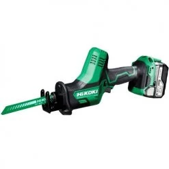 Scie sabre 50 mm 18V Hikoki CR18DAWPZ + 2 batteries 5.0 Ah + chargeur + coffret HitCase