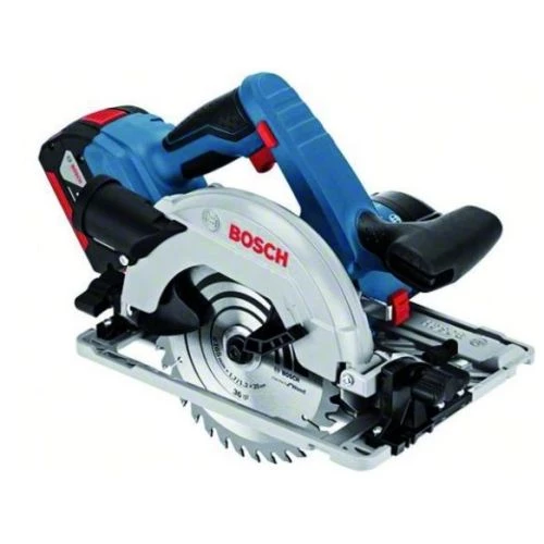 Scie circulaire 18V Bosch GKS 18V-57 G Professional + 2 batteries 4 Ah + chargeur + L-BOXX - 06016A2106 – Image 6