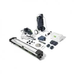 Scie à onglets radiale 18V Festool KAPEX KSC 60 EB I-UG-SET + set Energie SYS 18 V 2 x 5,2 /TCL 6 DUO - 577178