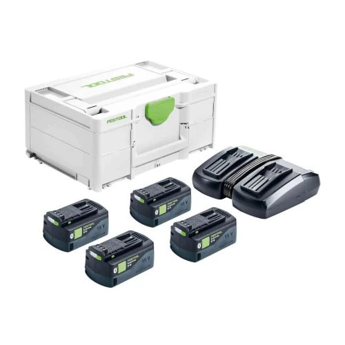 Set énergie 18V Festool SYS 4 x 5,2 / TCL 6 DUO + coffret SYSTAINER 3 - 577136