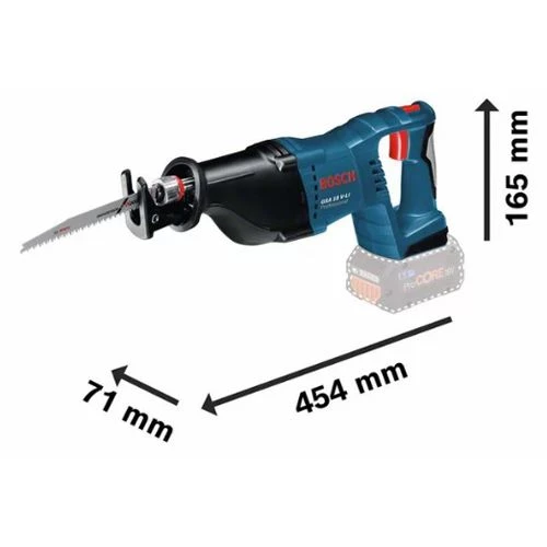 Scie sabre 18V Bosch GSA 18V-LI Professional (sans batterie ni chargeur) dans L-BOXX - 060164J007 – Image 2