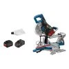 Scie à onglet Biturbo 18V Bosch GCM 18V-216 Professional + Starter Set ProCORE18V 8 Ah - 0601B41001