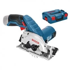 Scie circulaire 12V Bosch GKS 12V-26 (sans batterie ni chargeur) + coffret L-BOXX - 06016A1002