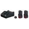 Pack de 2 batteries Bosch GBA 12V 3.0Ah et un chargeur GAL 12V-40