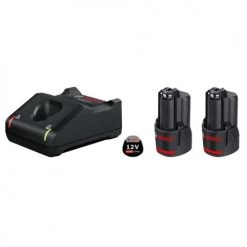 Pack de 2 batteries Bosch GBA 12V 3.0Ah et un chargeur GAL 12V-40