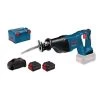 Scie sabre 18V Bosch GSA 18V-LI + 2 batteries ProCore 18 V 8Ah + chargeur + L-Boxx - 060164J00H