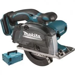 Scie circulaire à métaux 18V Makita DCS552ZJ (sans batterie ni chargeur) + Coffret Makpac 3