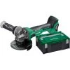 Meuleuse d'angle 18 V / 36 V Hikoki G3613DAW2Z (sans batterie ni chargeur) + coffret Hit Case II