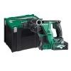 Perforateur SDS+ sans-fil Hikoki DH36DPAWVZ 36 V + batterie 4 Ah + chargeur + coffret HitCase