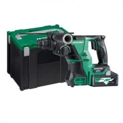 Perforateur SDS+ sans-fil Hikoki DH36DPAWVZ 36 V + batterie 4 Ah + chargeur + coffret HitCase