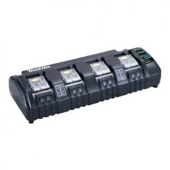 Chargeur 4 batteries Makita Makstar Li-Ion 14,4 - 18 V DC18SF